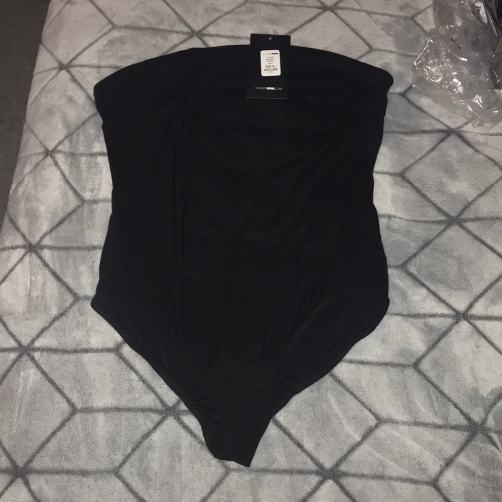 Fashion nova tubular body suit